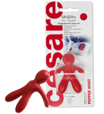 Mr&Mrs Fragrance Ароматизатор для автомобиля CESARE BLISTER красный PEPPERMINT Перечная мята