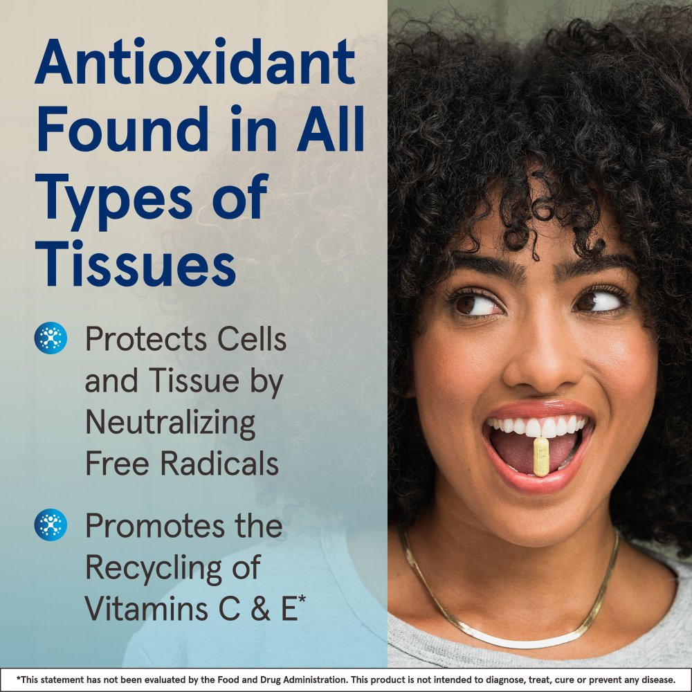 Jarrow Formulas, веганский восстановленный глутатион, 500 мг, 60 растительных капсул