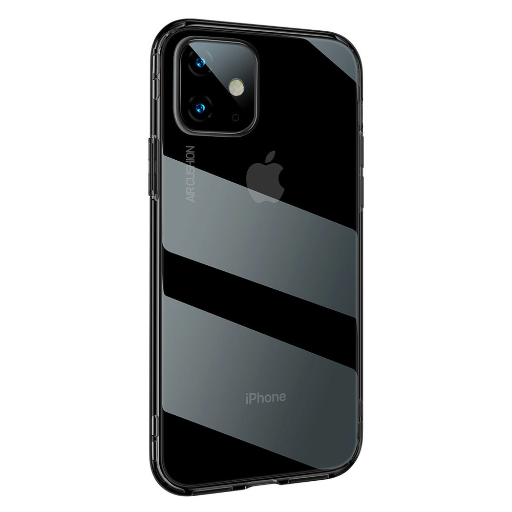 Чехол для Apple iPhone 11 Baseus Safety Airbags Case - Transparent Black