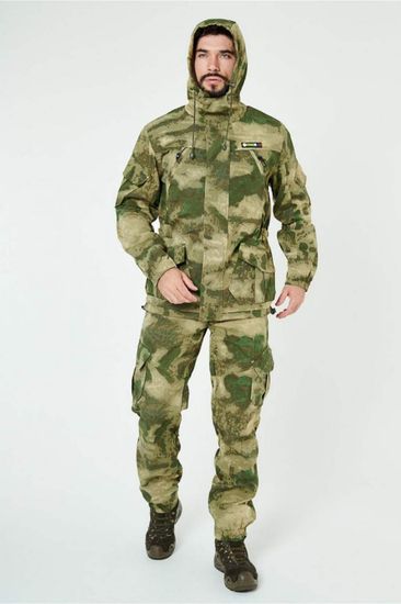 Костюм "ГОРНЫЙ -5" кур+бр (РипСтоп, КМФ Серый мох)