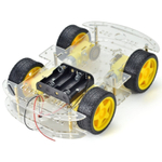 4WD смарт шасси для конструирования и робототехники (4WD робот ARDUINO)