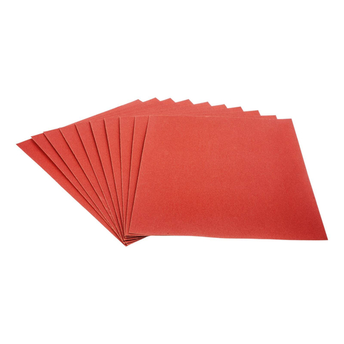 Шлифовальный лист на бумажной основе "РемоКолор", оксид алюминия, водостойкий, Р 600, 220х270мм 10шт., (уп.) 32-5-160