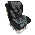 Автокресло Kenga YB104A c isofix гр. 0/1/2/3 (9 мес.-12 лет) (Черный/серый)