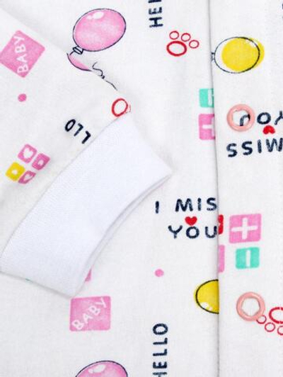 Боди д/новорожд. р.68-74 дл.рукав T06FNR-0/1 белый, baby (Такро)