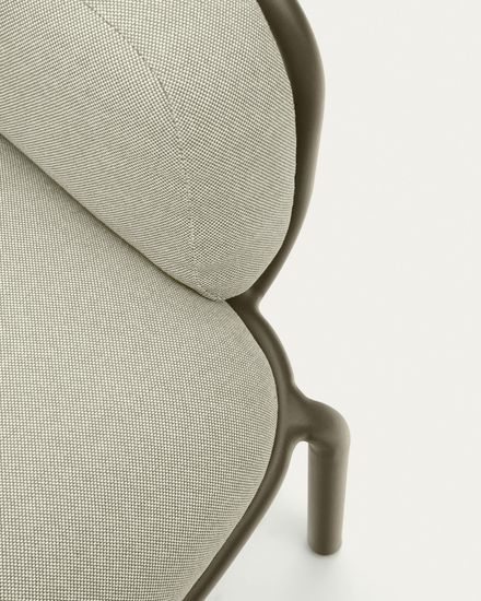 Joncols 3-местный алюминиевый диван зеленого цвета 225 см Испания 