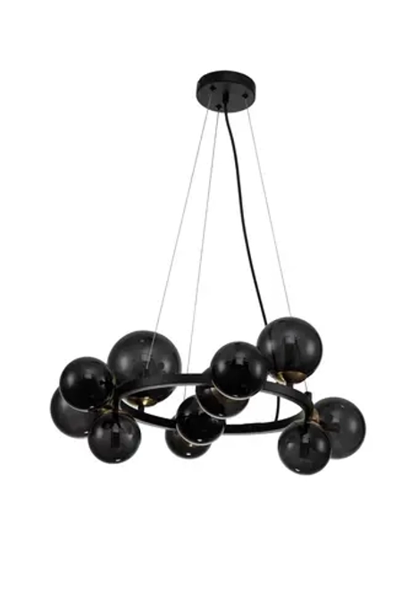 Подвесная люстра Indigo MOLECOLA 11018/11P Black V000195