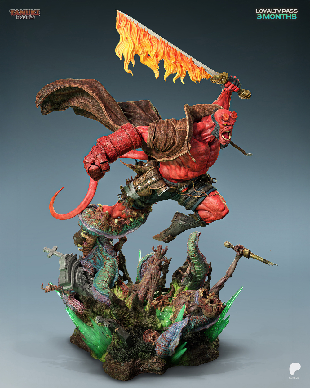 Фигурка Хеллбой Hellboy