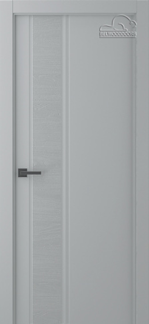 Дверь Твинвуд 1 / Цвет Эмаль светло - серый / Двери Belwooddoors
