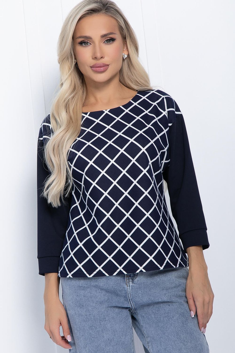 Джемпер Классика жанра (темно-синий) Б11333 LT Collection