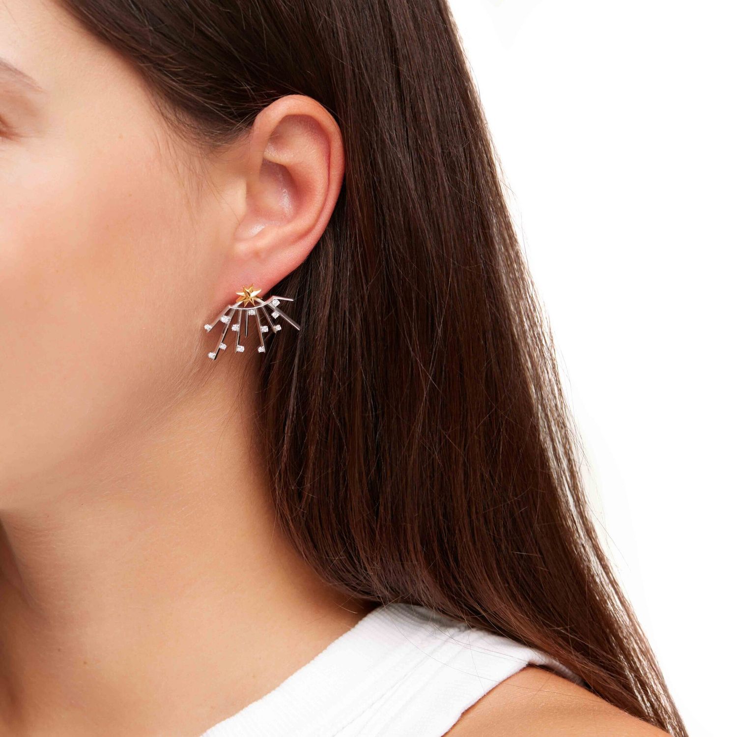 Моносерьга Shiny Star Earring