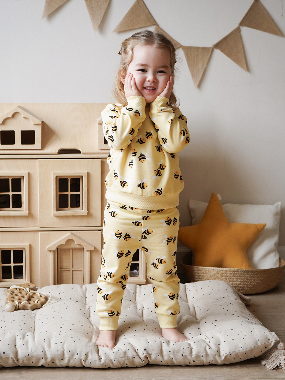 Утеплённый комплект Mjölk Пчёлки