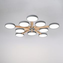 Люстра на штанге Imperiumloft TURNA Gray TURNA-B01