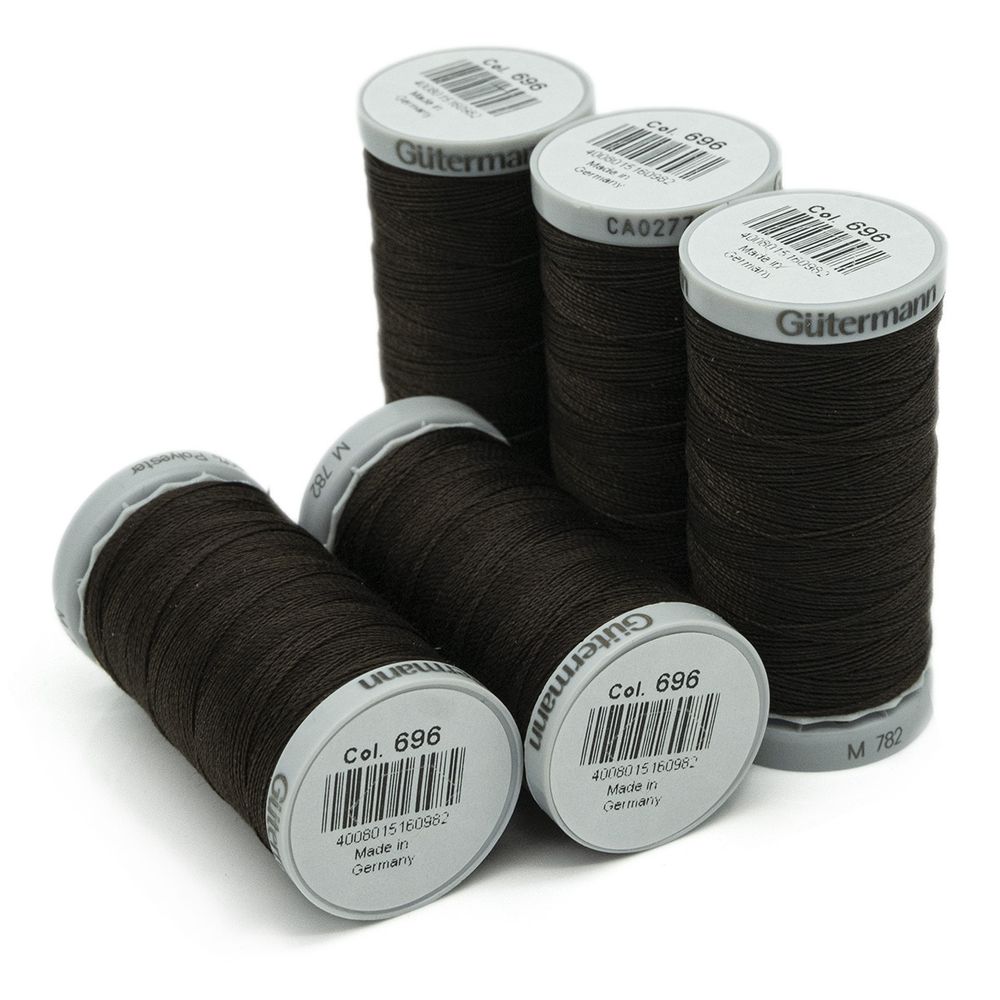 Нитки суперкрепкие Gutermann Extra Strong M782 №40 (100 метров), 5 кат. | 696 т.шоколад