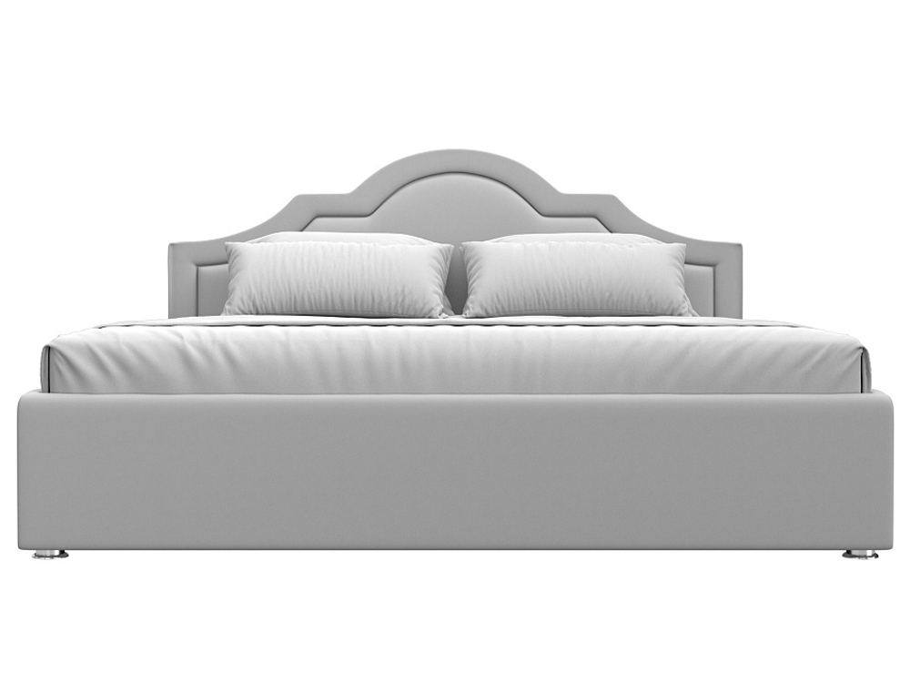 Кровать интерьерная Афина 180, Белый, Экокожа, 108281