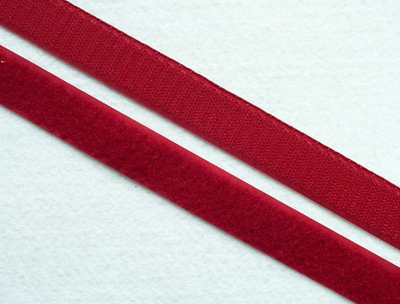 Липучка (велкро, ш.2,5 см), Бордо