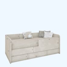 Кровать диван детская 160х80 без ящиков (терракот)