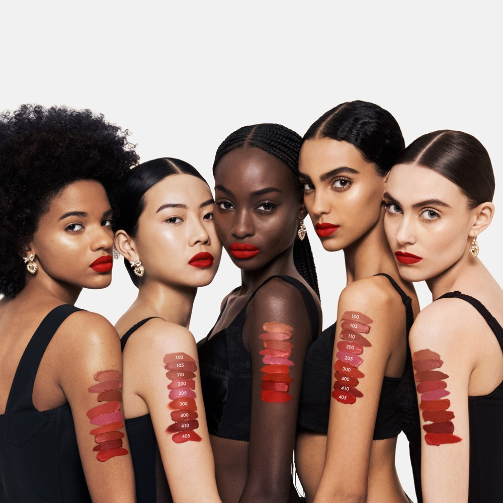 Dolce&Gabbana Flawless Everkiss Liquid Lip - Легкая матовая жидкая помада оттенок AUDACITY 410, 5 ml