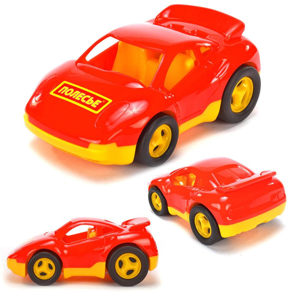 Машина Гоночная "Вираж" микс, в пакете (Полесье)