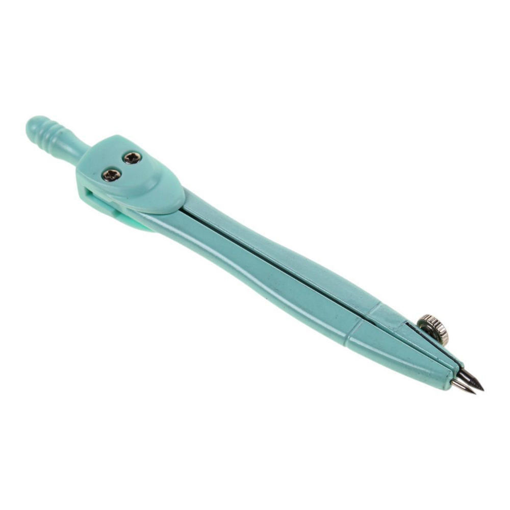 Готовальня "Pastel" циркуль+стержни, в пласт.футляре с подвесом,3 цв.микс