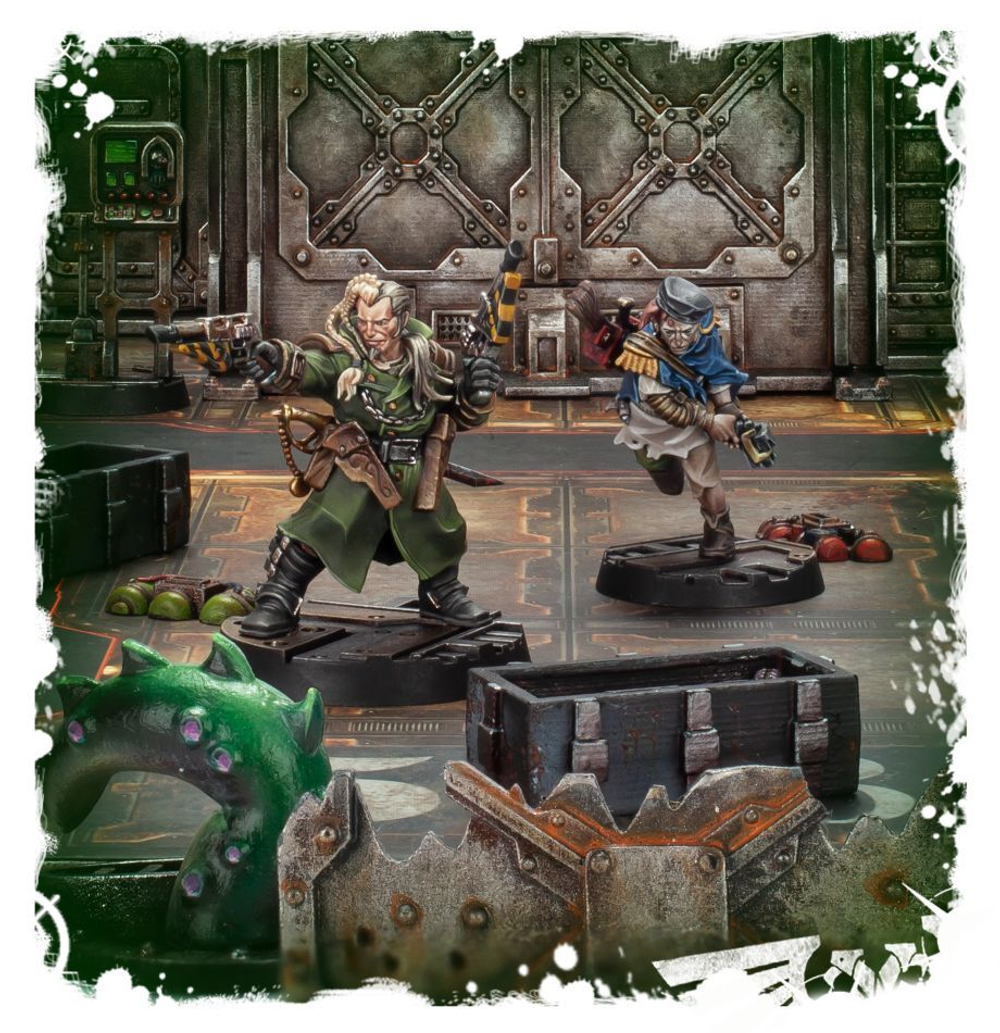 Necromunda: Kal Jericho and Scabs