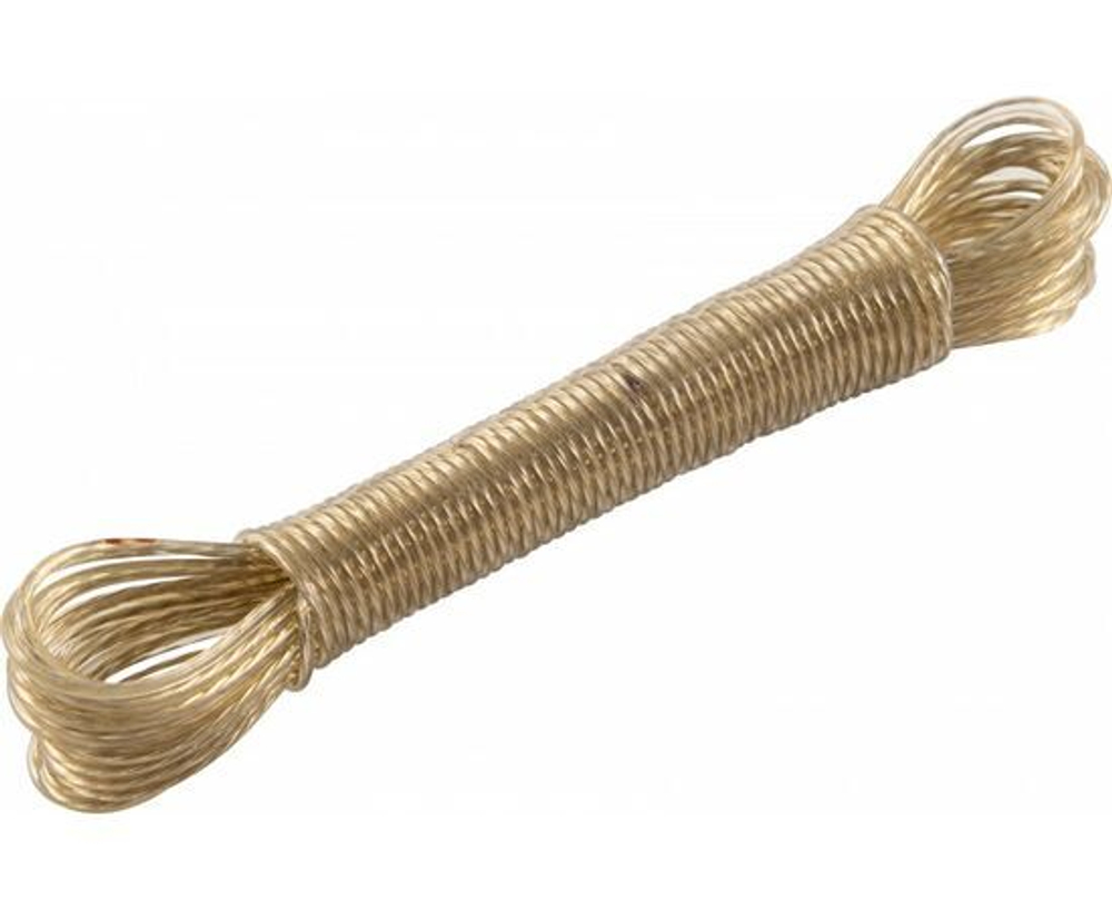 Шнур бельевой металл 10 м., суперпрочный (171167)