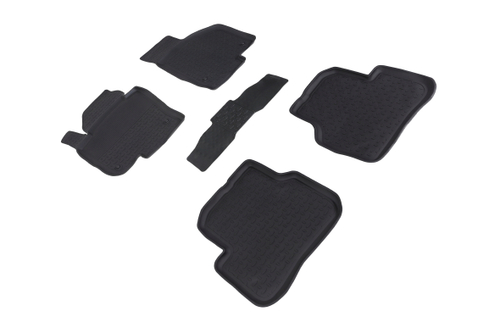 Резиновые коврики с высоким бортом для Volkswagen Passat CC 2008-2017 Seintex.82715