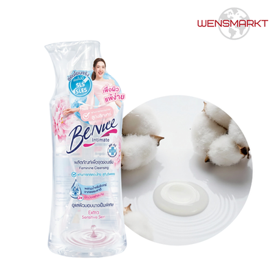 BENICE Гель для интимной гигиены Extra Sensitive с молочной кислотой, 150 мл