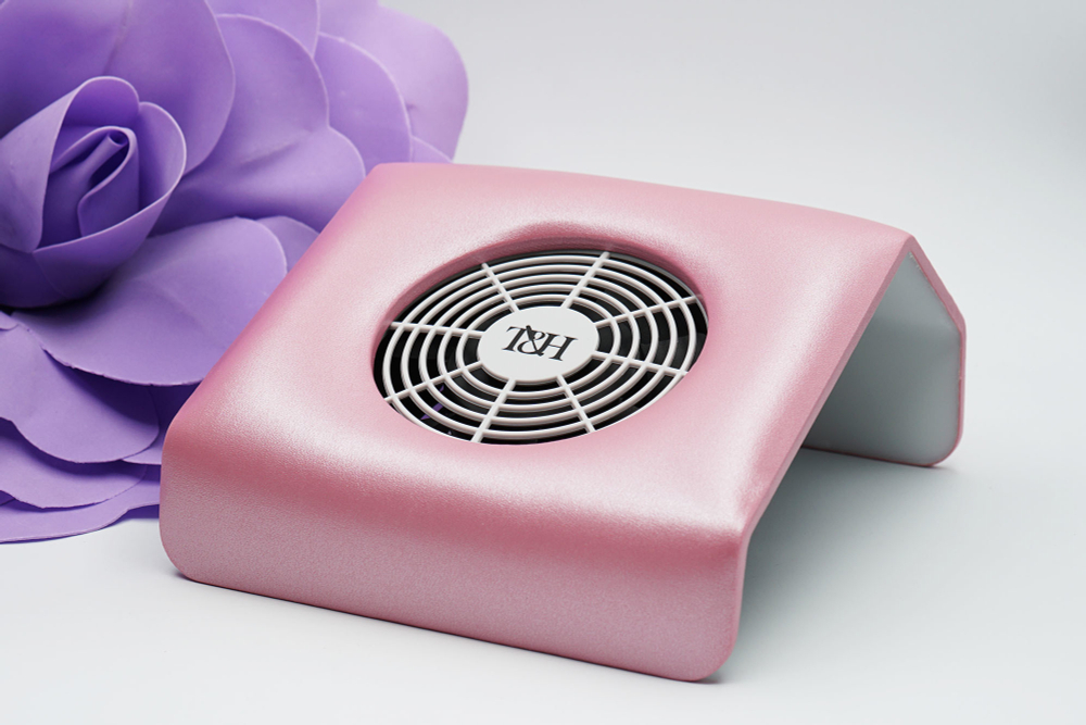 Пылесос ТН-200 для маникюрного стола с мешком для сбора пыли (серый)