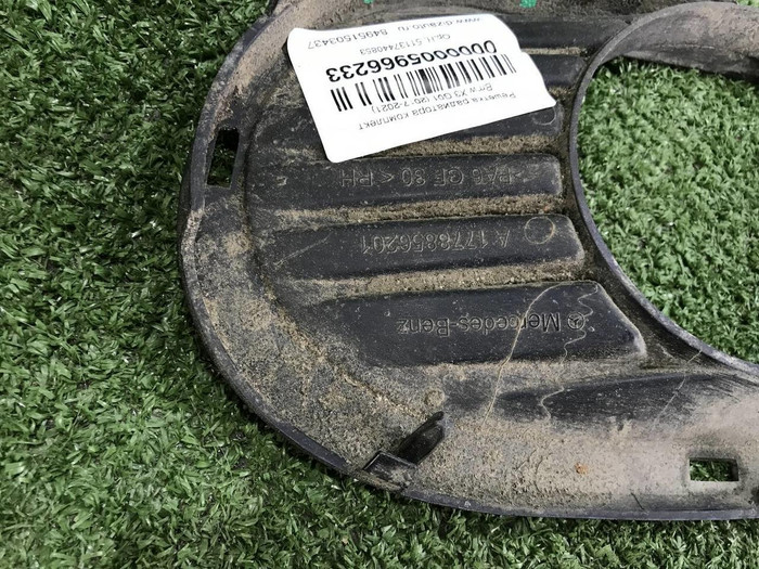 Накладка заднего бампера правая Mercedes A W177 (2018-2022) AMG