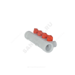 Коллектор PP-R белый Дн 32х20 на 6 выходов с кранами VALFEX 101133206