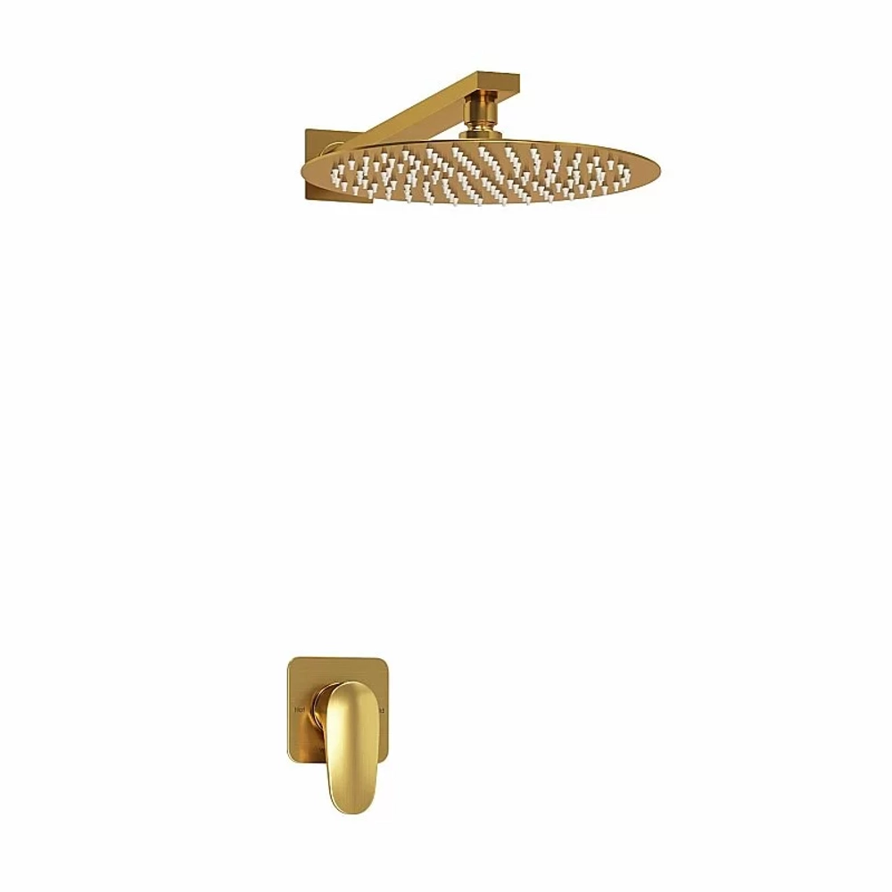 Душевая система WasserKRAFT Havel 3600 SET2819 золото матовое