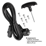 359545 LEDO (В 2-Х КОРОБКАХ) NT25 000 белый Торшер светодиодный диммир. полного спектра IP20 LED 50W+50W 180-265V 4000K 6500Лм STUDI