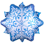 Фигура Снежинка, с гелием #15101-HF3