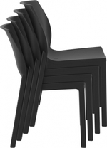 Стул пластиковый Siesta Contract Nora, черный