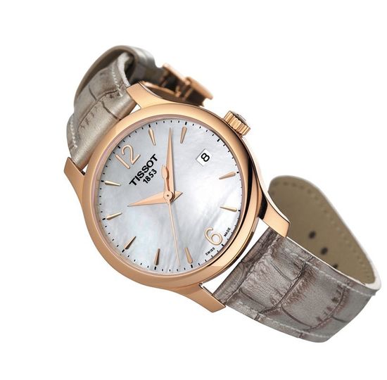 Женские часы Tissot T063.210.37.117.00 Tradition Lady