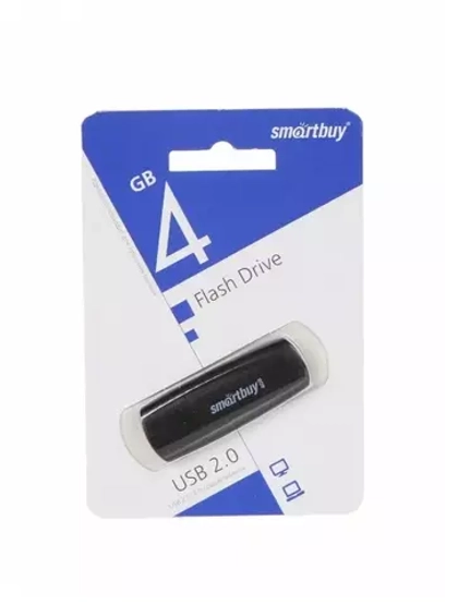 4GB USB Smartbuy Scout Black
