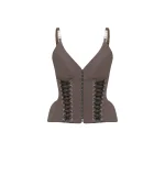 Корсет шнурованный, Серый