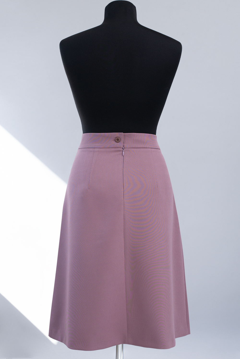 Расклешенная юбка 2555ЛПб, какао крем #89КК012555ЛПб