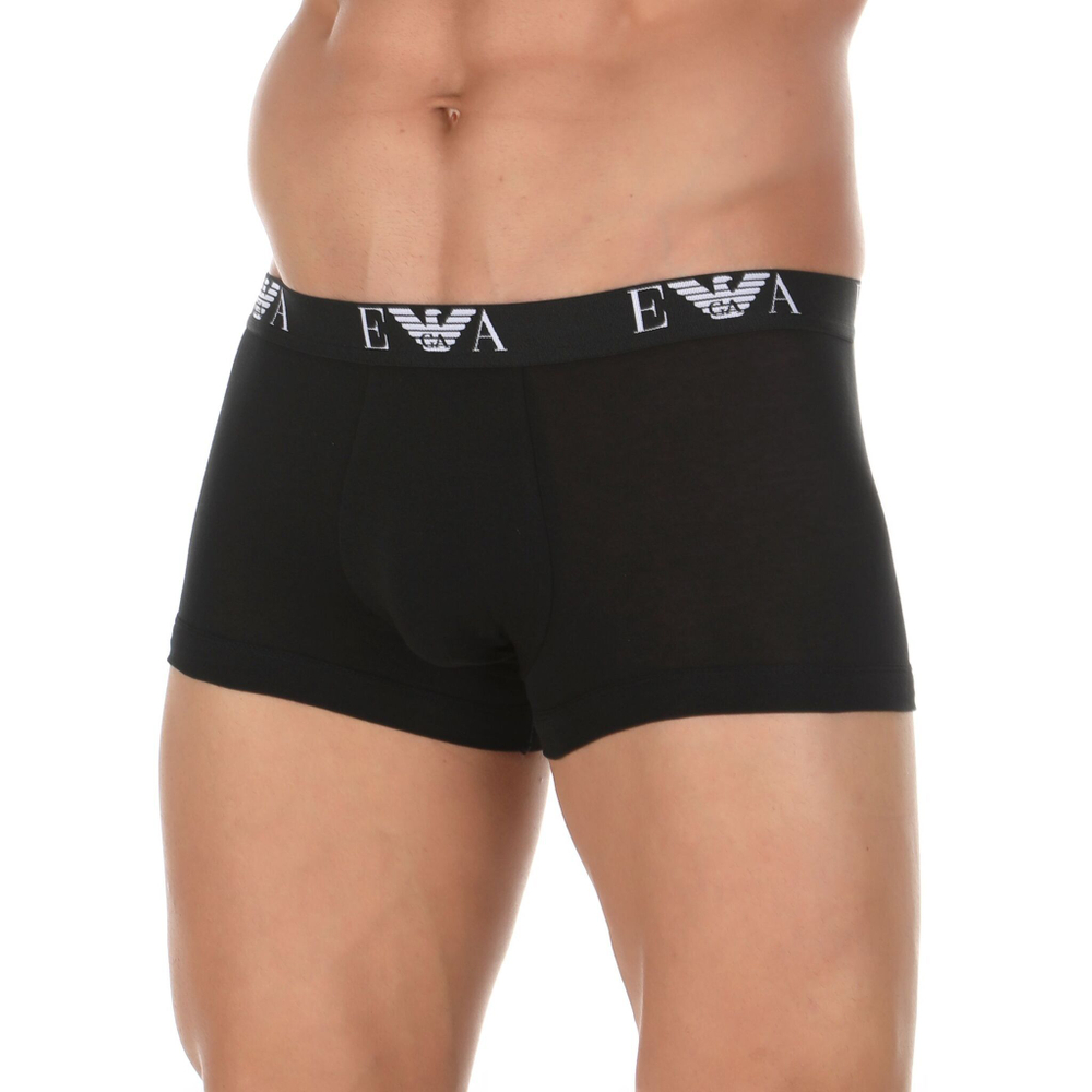 Набор из 2 черных трусов-боксеров Emporio Armani (Размер: XXL) (Цвет: черный)