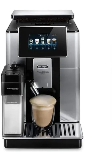 Кофемашина Delonghi Primadonna Soul ECAM610.74.MB 1450Вт черный/серебристый