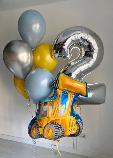 Воздушные шары для сына спецтехника №3797