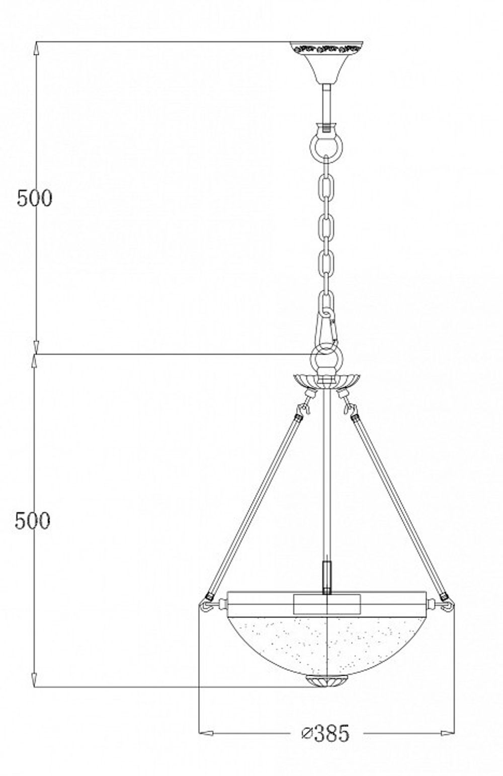 Подвесной светильник Freya Herbert FR2012-PL-03-BZ