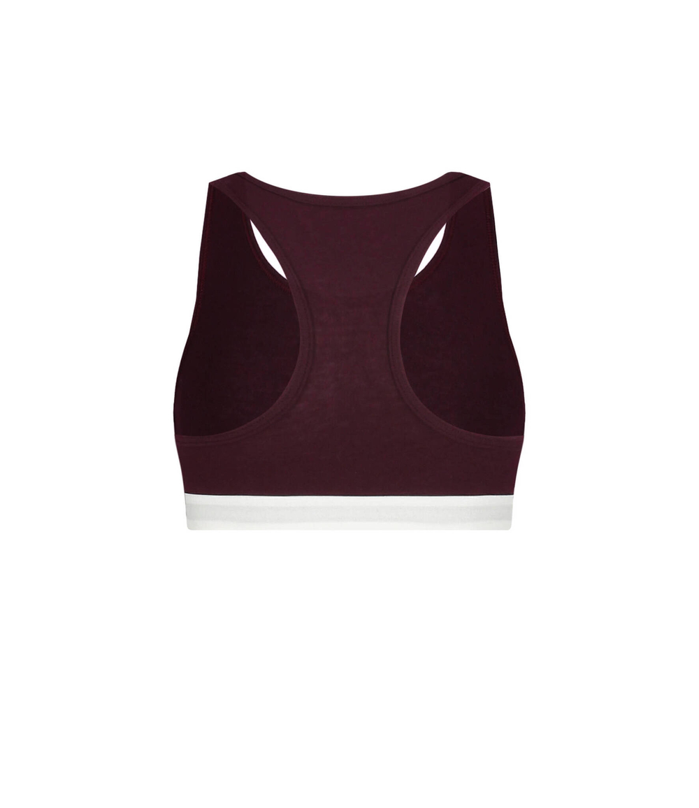 бюстгальтер 2шт. Tommy Hilfiger - бордовый(UG0UG00368)