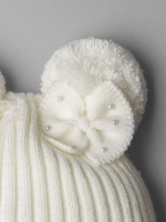 Шапка для девочки на осень