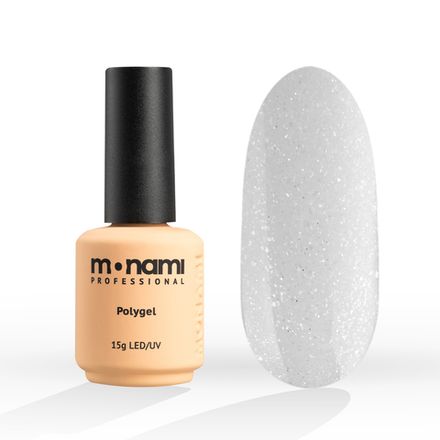 Monami Liquid PolyGel - Жидкий полигель 06 молочный с шиммером, 15мл