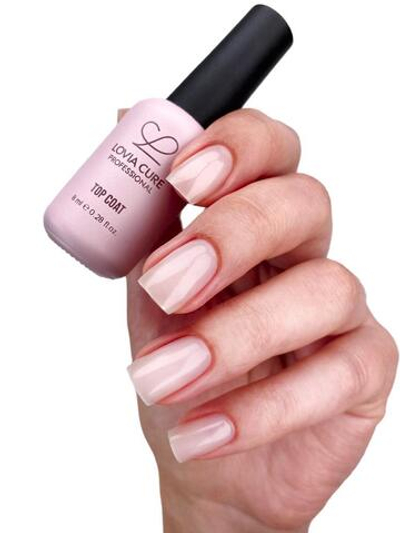 Lovia Cure Glowonix Top - Топ ультраглянцевый без УФ фильтра без л\с, 17 мл