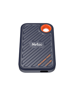Ssd накопитель Netac ZX20 512GB USB 3.2 Gen 2 Type-C External SSD, R/W up to 2000MB/1800MB/s, with USB C to A cable and 20Gbps USB C to C cable 5Y wty