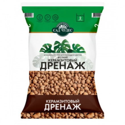 Дренаж Керамзитовый Крупный 2л САД ЧУДЕС (10) (700)