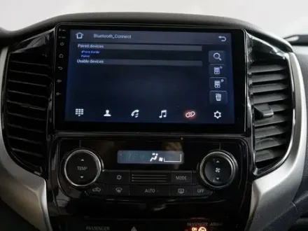 Магнитола для Mitsubishi L200 5 2015-2019 (климат), Pajero Sport 3 2016-2023 (МКПП), FIAT Fullback - Carmedia OL-9567-2 QLed, Android 12, TS10, CarPlay, 4G SIM-слот