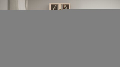 Шкаф книжный Билли 36 Дуб Сонома светлый 3025 80*30*237 см, Бежевый   Фиеста